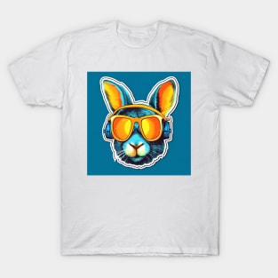 Rabbit Sticker for Smartphones Hoodies Tshirts Wallart T-Shirt